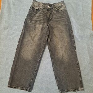 H&M Men's Charcoal Relaxed Jeans